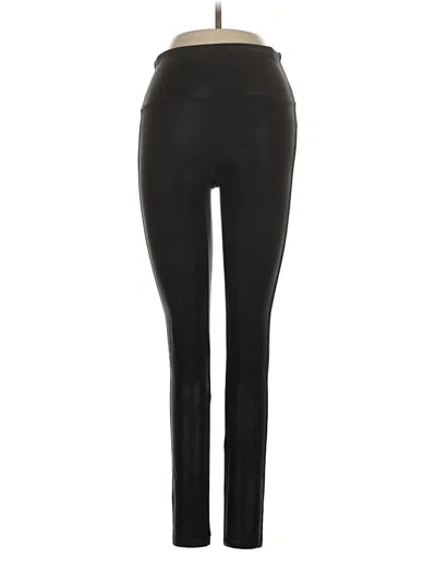 Pre-owned Spanx Active Pants In Black