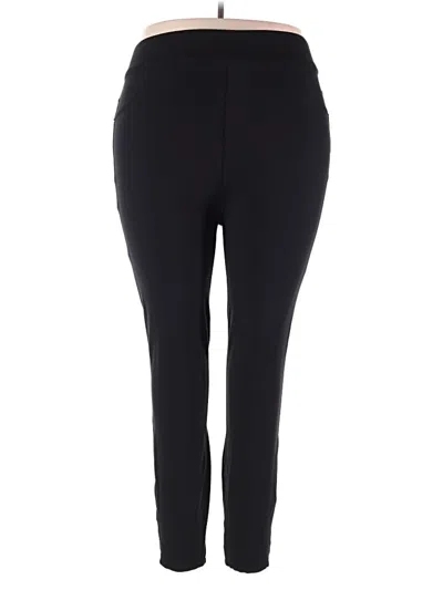 Pre-owned Spanx Active Pants In Black