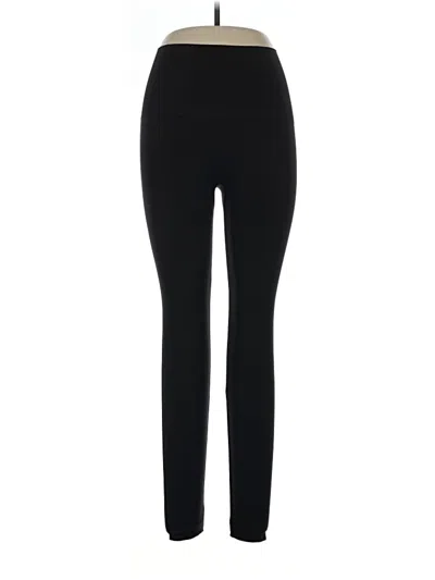 Pre-owned Spanx Active Pants In Black