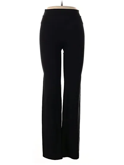 Pre-owned Spanx Active Pants In Black