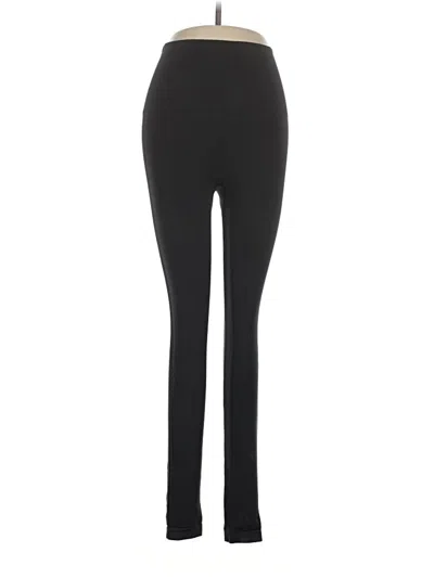 Pre-owned Spanx Active Pants In Black