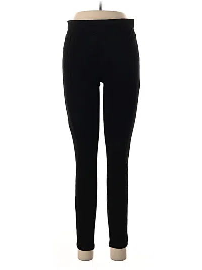Pre-owned Spanx Active Pants In Black