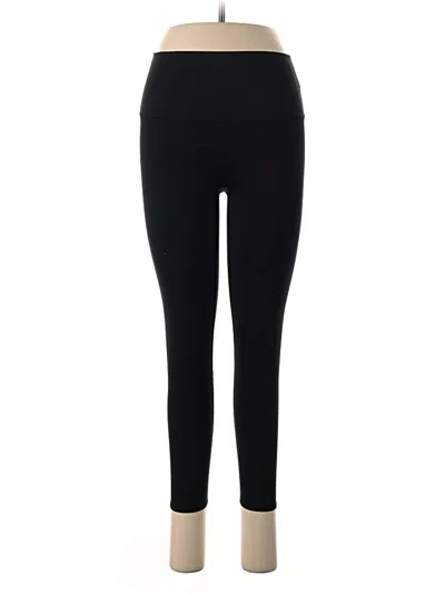 Pre-owned Spanx Active Pants In Black