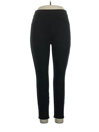 Pre-owned Spanx Active Pants In Black