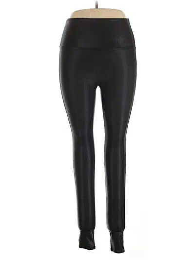 Pre-owned Spanx Active Pants In Black