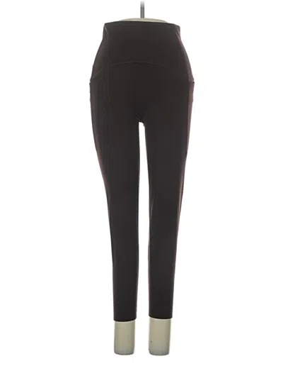 Pre-owned Spanx Active Pants In Black