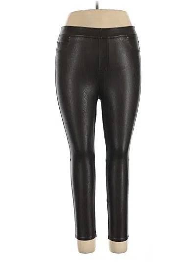 Pre-owned Spanx Active Pants In Black