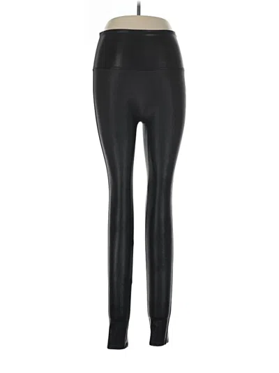 Pre-owned Spanx Active Pants In Black