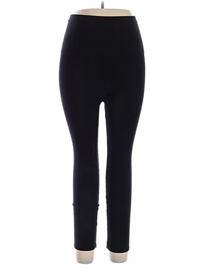 Pre-owned Spanx Active Pants In Black
