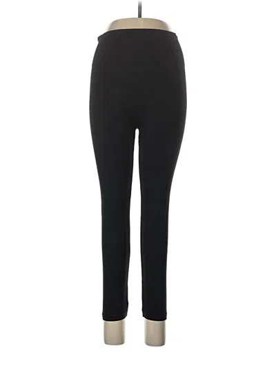 Pre-owned Spanx Active Pants In Black