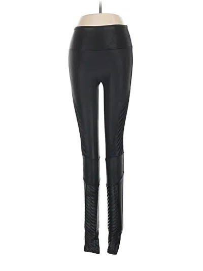 Pre-owned Spanx Active Pants In Black