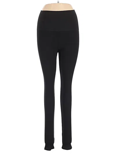 Pre-owned Spanx Active Pants In Black