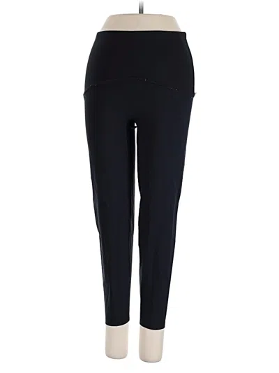 Pre-owned Spanx Active Pants In Black