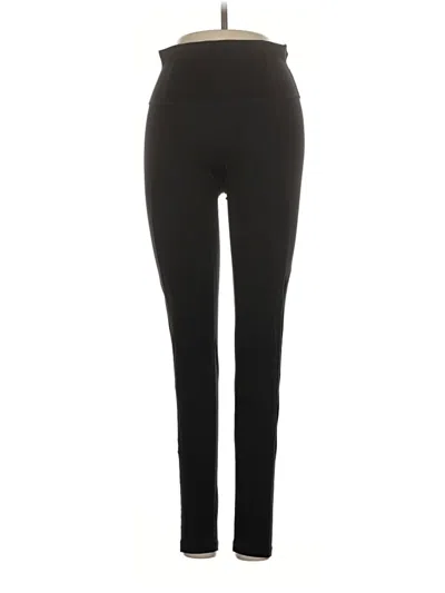 Pre-owned Spanx Active Pants In Black