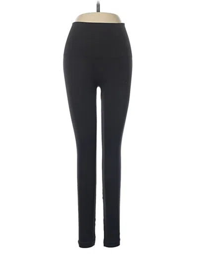 Pre-owned Spanx Active Pants In Black