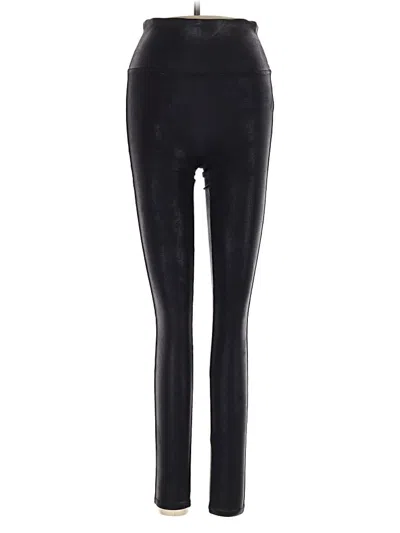 Pre-owned Spanx Active Pants In Black