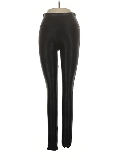 Pre-owned Spanx Active Pants In Black