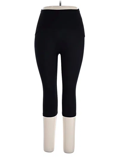 Pre-owned Spanx Active Pants In Black