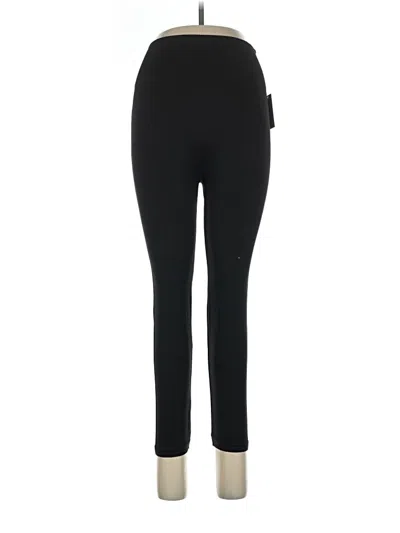 Pre-owned Spanx Active Pants In Black