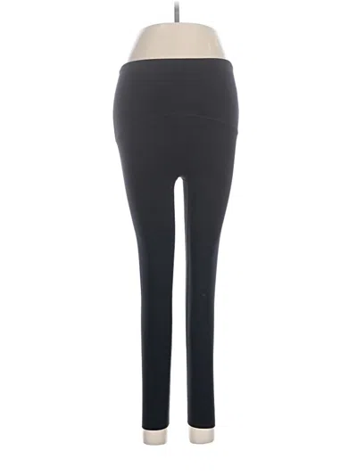 Pre-owned Spanx Active Pants In Black