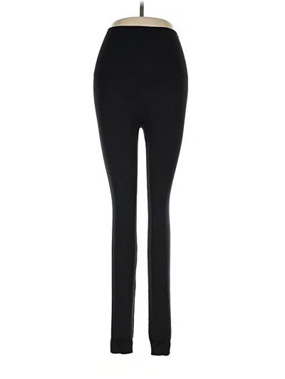 Pre-owned Spanx Active Pants In Black