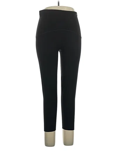 Pre-owned Spanx Active Pants In Black