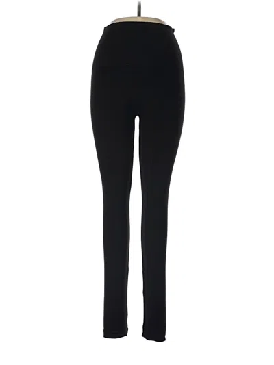 Pre-owned Spanx Active Pants In Black