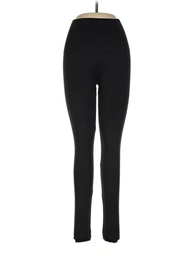 Pre-owned Spanx Active Pants In Black