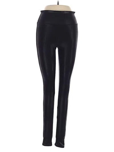 Pre-owned Spanx Active Pants In Black