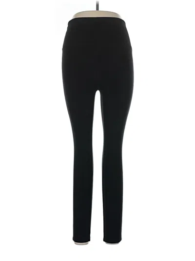 Pre-owned Spanx Active Pants In Black