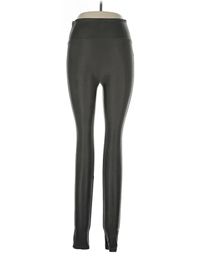 Pre-owned Spanx Active Pants In Black