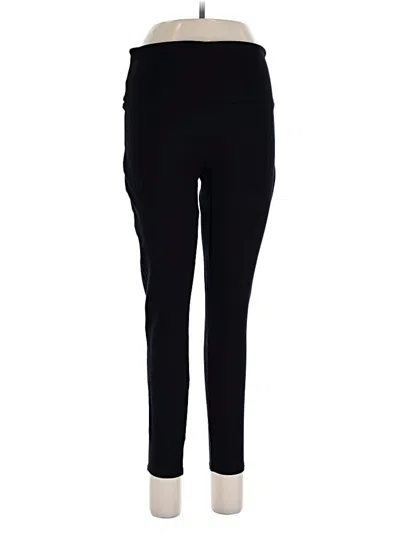 Pre-owned Spanx Active Pants In Black