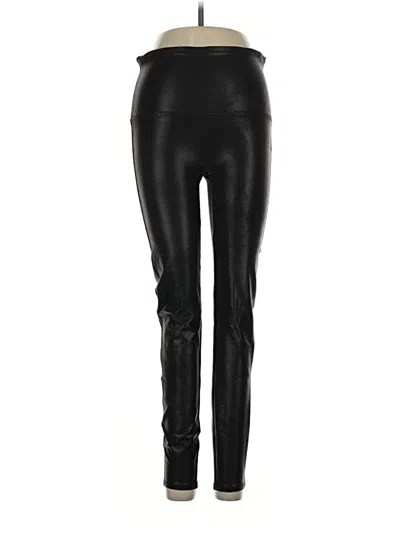 Pre-owned Spanx Active Pants In Black