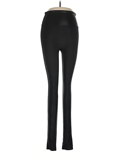Pre-owned Spanx Active Pants In Black
