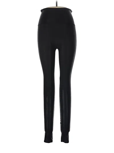 Pre-owned Spanx Active Pants In Black