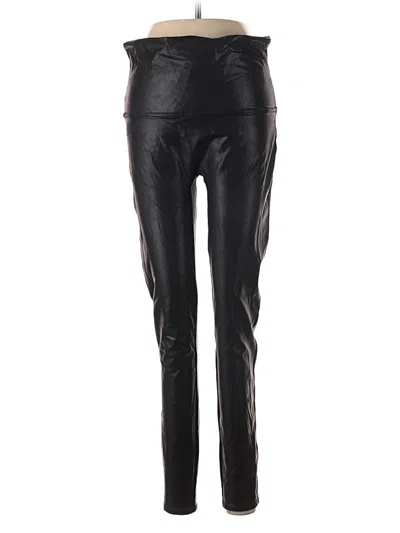 Pre-owned Spanx Active Pants In Black
