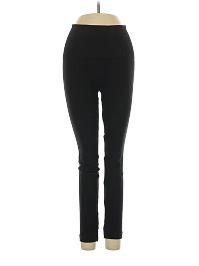 Pre-owned Spanx Active Pants In Black