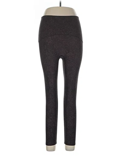 Pre-owned Spanx Active Pants In Black