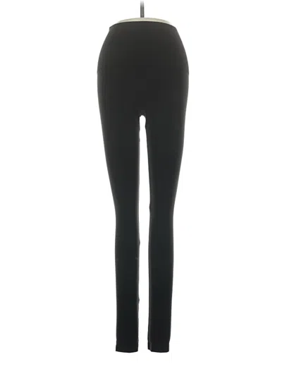 Pre-owned Spanx Active Pants In Black