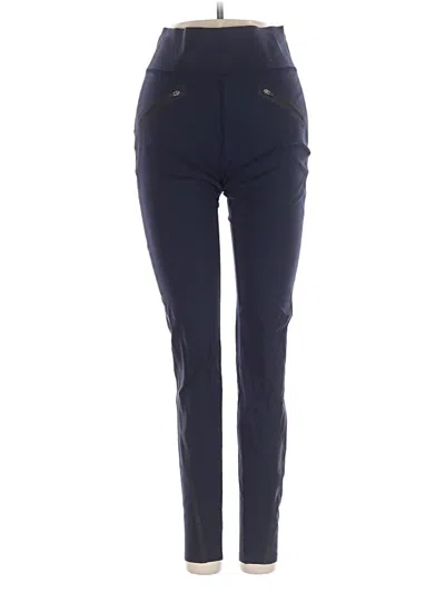 Pre-owned Spanx Active Pants In Blue