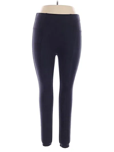 Pre-owned Spanx Active Pants In Blue