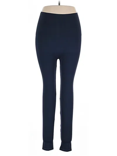 Pre-owned Spanx Active Pants In Blue