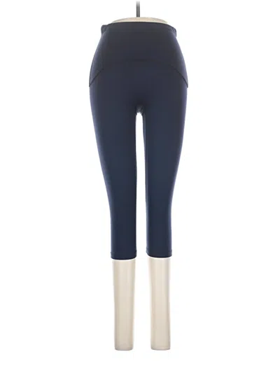 Pre-owned Spanx Active Pants In Blue