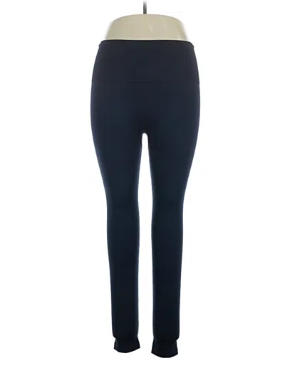 Pre-owned Spanx Active Pants In Blue