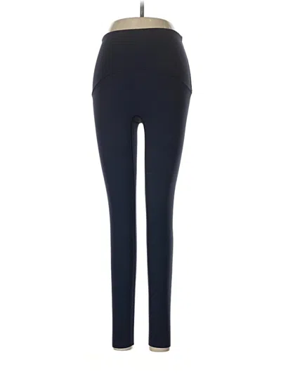 Pre-owned Spanx Active Pants In Blue