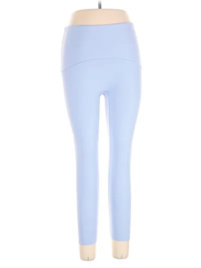 Pre-owned Spanx Active Pants In Blue