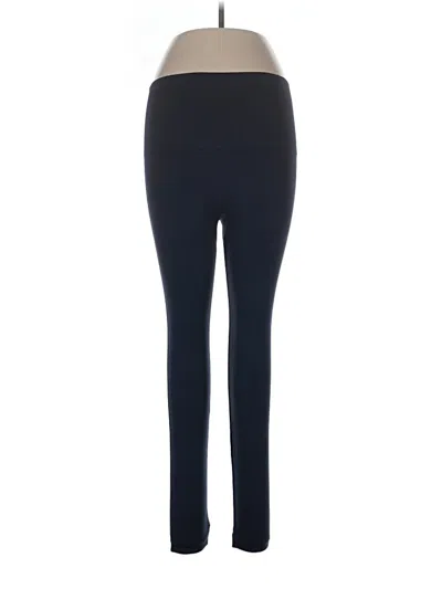 Pre-owned Spanx Active Pants In Blue