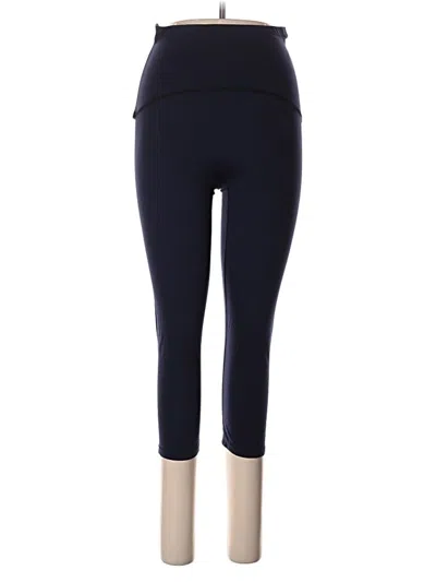 Pre-owned Spanx Active Pants In Blue