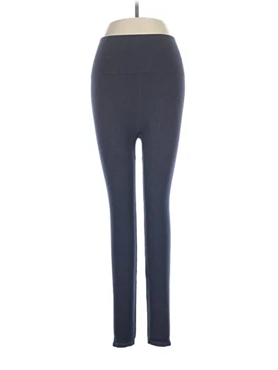 Pre-owned Spanx Active Pants In Blue