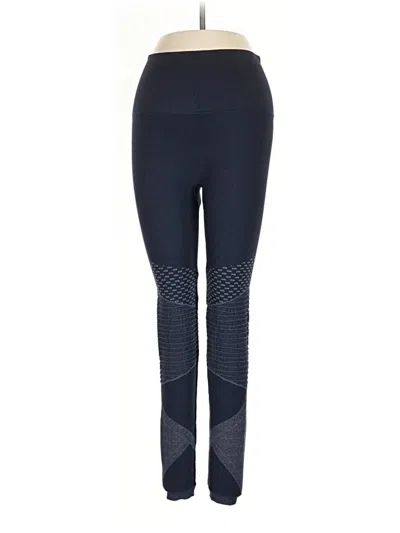 Pre-owned Spanx Active Pants In Blue